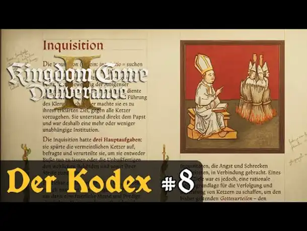 Der Kodex #8 (Lesefolge) ✦ Glaube & Mythen ✦  Let's Play Kingdom Come Deliverance 2