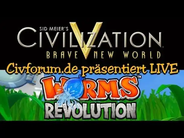 Teaser Liveabende: Civ 5 und Worms Revolution | 05.12. + 06.12.2013