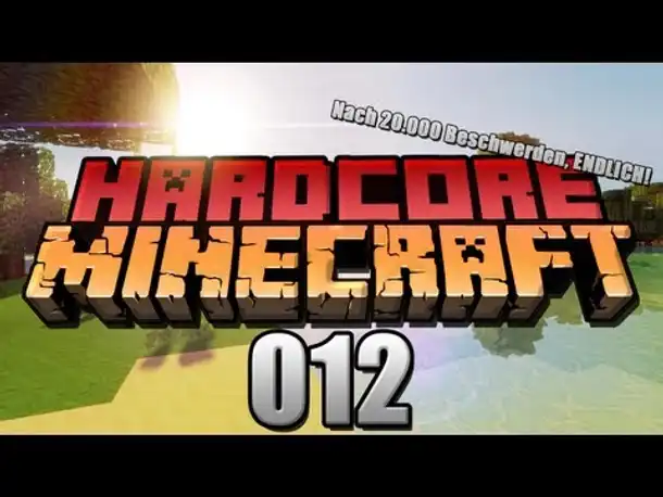 Endlich in der Mine! - Minecraft Hardcore #012