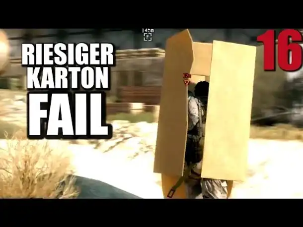 Metal Gear Solid 5 Phantom Pain Gameplay German #016 Riesiger Karton Fail | Let's Play Deutsch