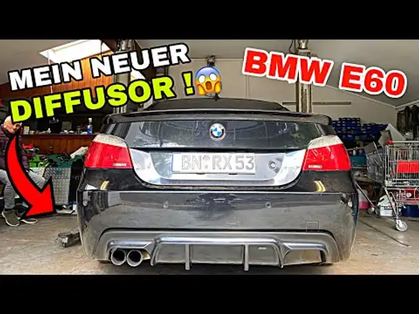 Mein NEUER DIFFUSOR ist angekommen ! | BMW E60