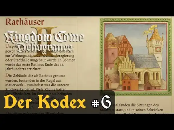 Der Kodex #6 (Lesefolge) ✦ Bürger & Stadtgesellschaft ✦  Let's Play Kingdom Come Deliverance 2