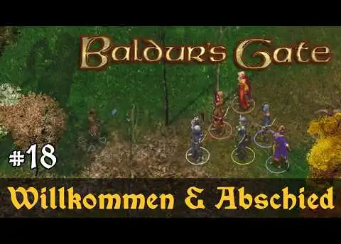 #18: Willkommen & Abschied ✦ Let's Play Baldur's Gate 1 (EE) ✦ Slow-, Long- & Roleplay