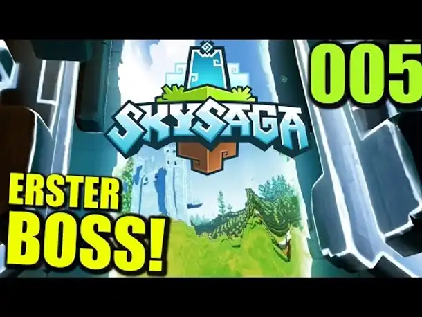 SkySaga - Infinite Isles #005 Erster Bosskampf (Let's Play Deutsch Gameplay German Alpha 3)