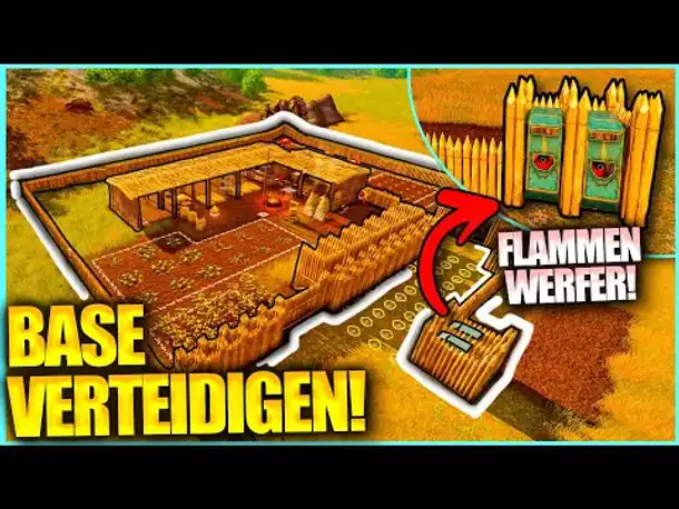 BASE verteidigen mit FLAMMENWERFER | Stranded: Alien Dawn (2024)