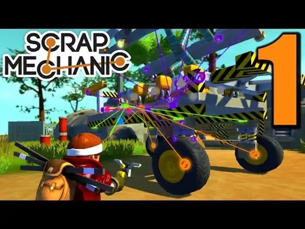 Scrap Mechanic #01 MINECRAFT TRIFFT TERRATECH | Scrap Mechanic Gameplay German |  Let's Play Deutsch