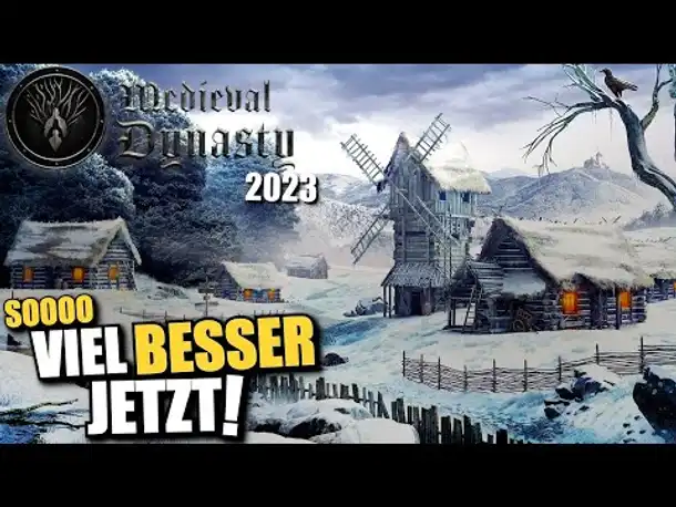 Wir bauen unser Dorf durch den Winter! 🥶 | Medieval Dynasty 2023 | #2