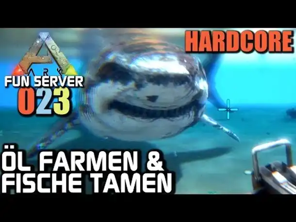 Ark Survival Evolved Fun Server #023 Fische tamen & Öl farmen | Let's Play Gameplay German Deutsch