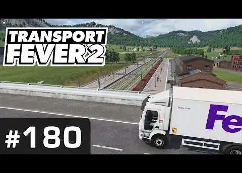 #180: Generalumbau am Frachtflughafen ✦ Let's Play Transport Fever 2 ✦ Sandbox / schwer