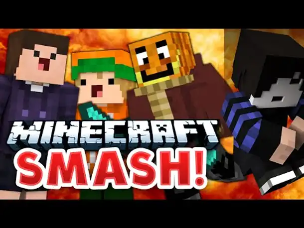 Nein! Nicht da drauf! | Minecraft Smash
