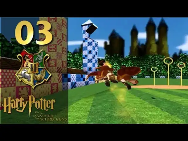 Let's Play Harry Potter und die Kammer des Schreckens [HD|German|Blind] #03 Tod in der Luft