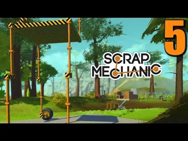 Scrap Mechanic #05 TRANSFORMER TURM AUTO | Scrap Mechanic Gameplay German |  Let's Play Deutsch