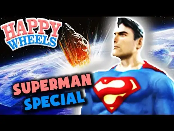 Happy Wheels SUPERMAN SPECIAL! ✪ HILFE WIR WERDEN BELÄSTIGT!