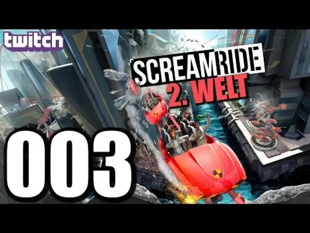 Let's Play ScreamRide Gameplay German #003 Die 2. Welt Xbox One |  Scream Ride