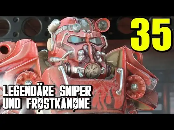 Fallout 4 Gameplay German #35 LEGENDÄRE SNIPER & FROSTKANONE | Let's Play Deutsch