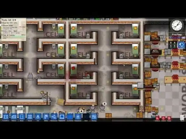 Let's Play Prison Architect Alpha 12 #011 (S2) Pennock stinkt (Deutsch German Gameplay)