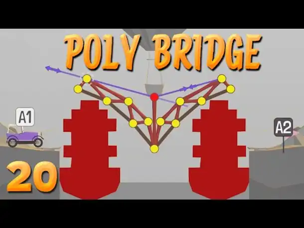 Luftballon-Brücke! | 20 | POLY BRIDGE