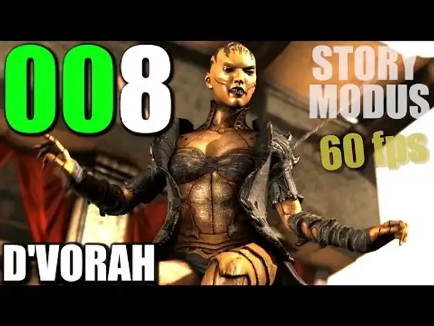 Mortal Kombat X Gameplay German PS4 Story Mode #008 D'Vorah |  Let's Play Mortal Kombat 10 Deutsch