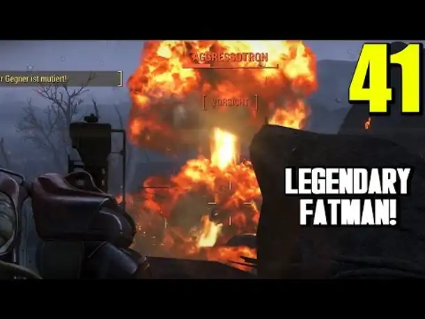 Fallout 4 Gameplay German #41 LEGENDARY FATMAN | Let's Play Deutsch