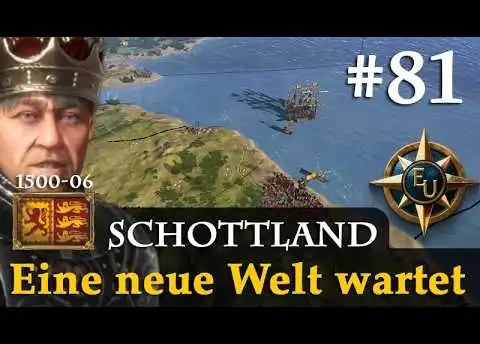 #81: Eine neue Welt wartet! ✦ Schottland ✦ Let's Play Europa Universalis V