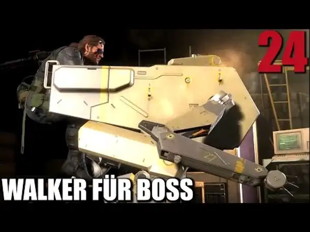 Metal Gear Solid 5 Phantom Pain Gameplay German Part 24 Walker für Boss | Let's Play Deutsch PS4