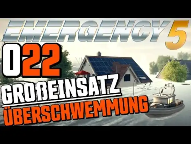 Let's Play Emergency 5 Deutsch #022 Überschwemmung Hamburg (Emergency 5 Kampagne Gameplay German)