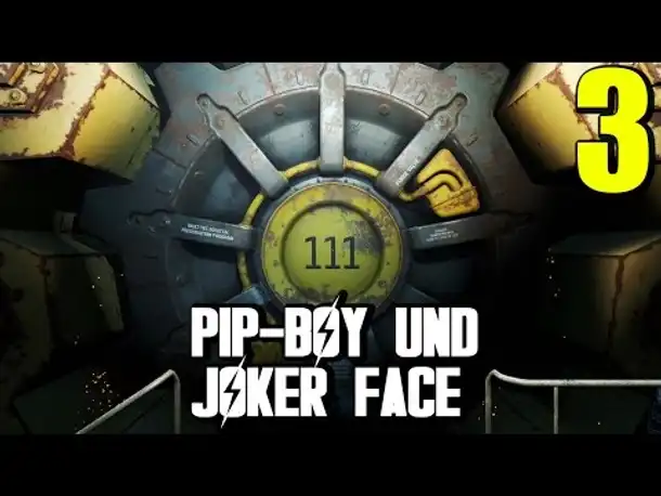 Fallout 4 Gameplay German #3 PIP-BOY UND JOKER FACE | Let's Play Fallout 4 Deutsch