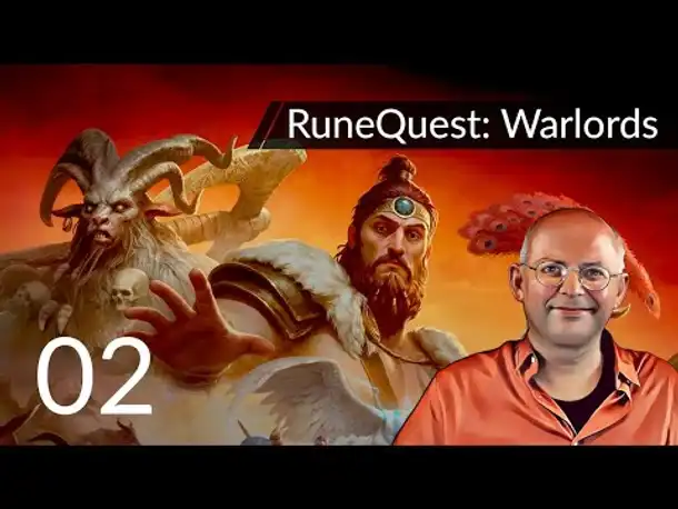 Preview RUNEQUEST WARLORDS: Düstere Fantasy-Strategie (02) | First Look #Deutsch