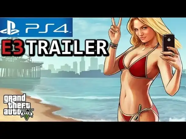 GTA 5 PS4 Gameplay Trailer E3  2014