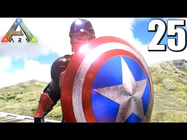 ARK ♠?♠ #025 CAPTAIN AMERICA || Ark Survival Evolved German | Ark Deutsch