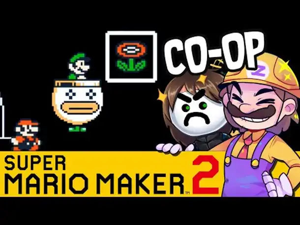 Ich klaue GLP den Sieg (wann nicht lol) | SUPER MARIO MAKER 2 Coop