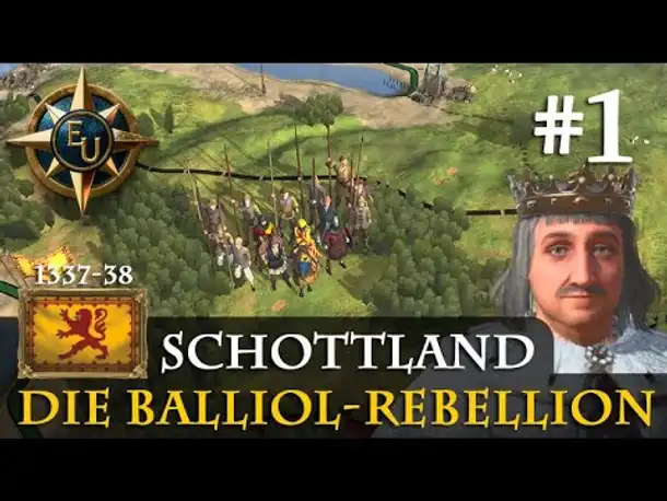 #1: Die Balliol-Rebellion ✦ Schottland ✦ Let's Play Europa Universalis V (Gameplay / Deutsch)