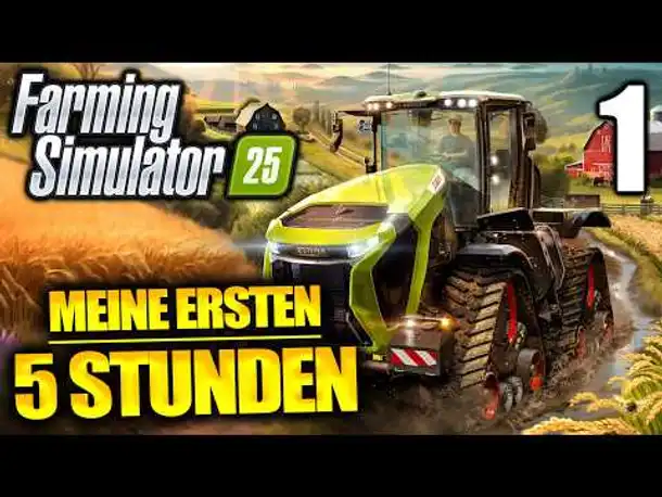 Ich baue einen Bauernhof in Farming Simulator 25