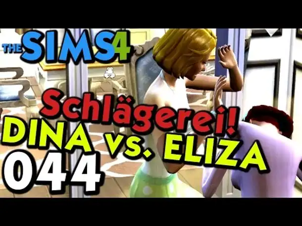 Sims 4 Deutsch #044 Dina vs. Eliza (Let's Play The Sims 4 German Gameplay Die Sims 4 )