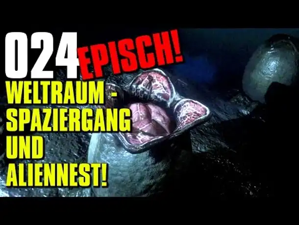 Let's Play Alien Isolation Gameplay German |  Deutsch Ps4 Part 24 Alien Nest