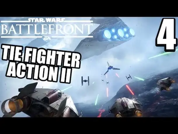 Let's Play Star Wars Battlefront Gameplay German Beta #4 TIE Fighter II | Deutsch PC 60fps