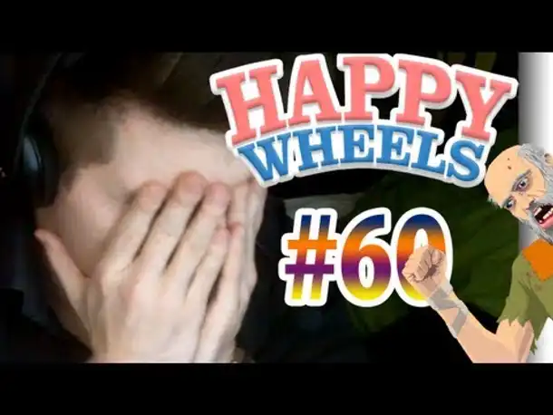 Let's Play Happy Wheels - Facecam  [Deutsch/German] - Ich heul gleich