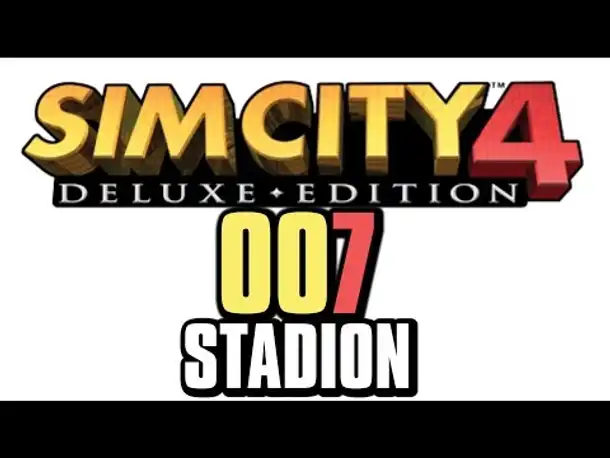Let's Play Sim City 4 #007 Stadion (Gameplay German Deutsch Deluxe Edition Full HD Mod)