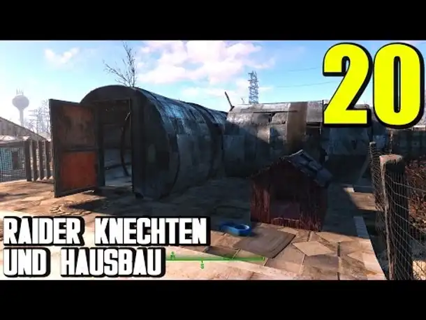 Fallout 4 Gameplay German #20 RAIDER KNECHTEN UND HAUSBAU | Let's Play Deutsch