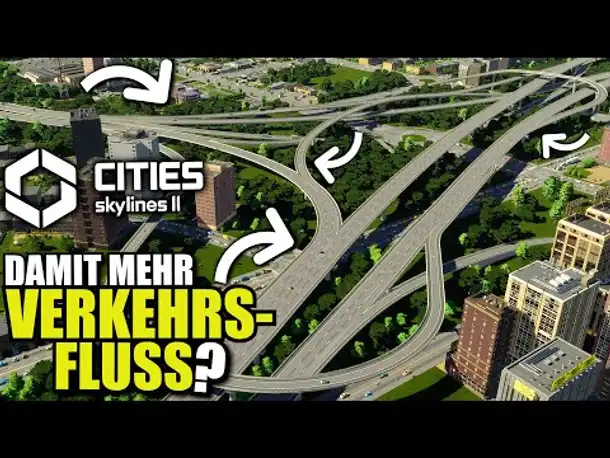 DAMIT mehr Verkehrsfluss? 😄| Cities Skylines 2