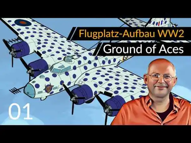 Flugplatz-Aufbau! GROUND OF ACES (01) | Early Access [Deutsch] [Werbung|ad]