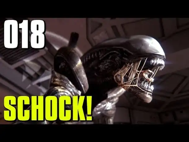 Let's Play Alien Isolation Gameplay German |  Deutsch Ps4 Part 18 Schock!