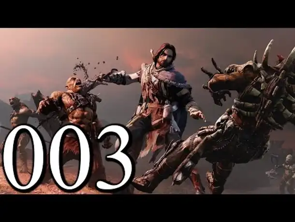 Let's Play Middle Earth Shadow of Mordor Gameplay German Part 3| Mittelerde Mordors Schatten Deutsch