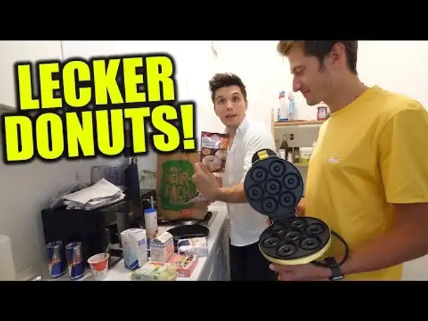 Ich backe geile UFO DONUTS mit Rewi,Izzi,Smurf & Jodie