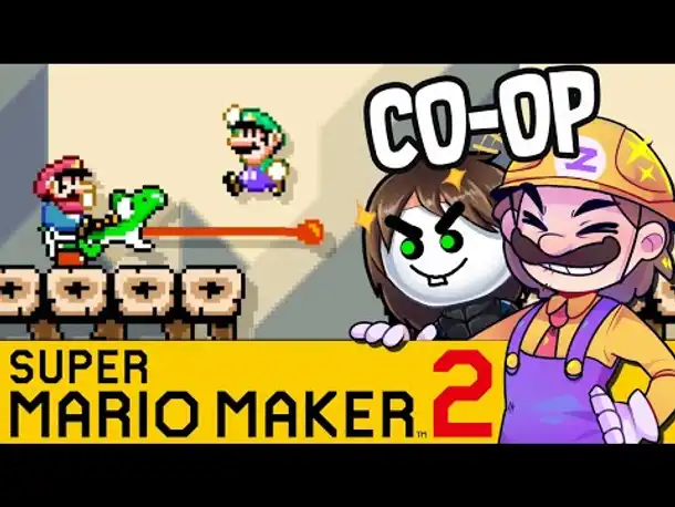 Wir schaffen gar nichts! | SUPER MARIO MAKER 2 Coop
