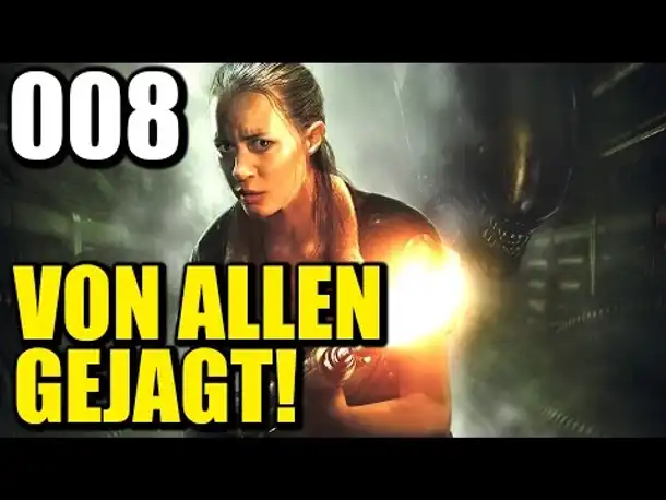 Let's Play Alien Isolation Gameplay German |  Deutsch Ps4 Part 8 -  VON ALLEN GEJAGT