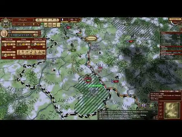 Let's Play March of the Eagles (sehr schwer) - Preußen #41 Dez-März 1815/16: Abwehrkämpfe