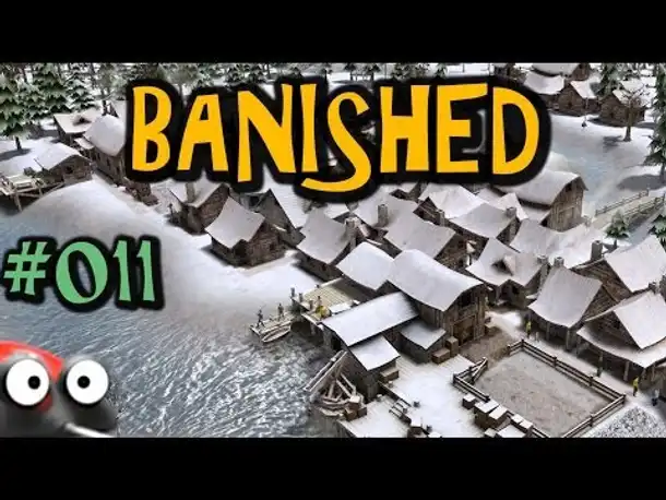 Let's Play Banished #011 Hühner & Kühe (Gameplay German Deutsch )