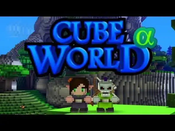 CUBE WORLD #01 - Der Elf und der Untote! ■ Let's Play Together Cube World