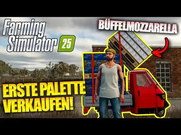 Ich produziere Büffelmozzarella! | Farming Simulator 25